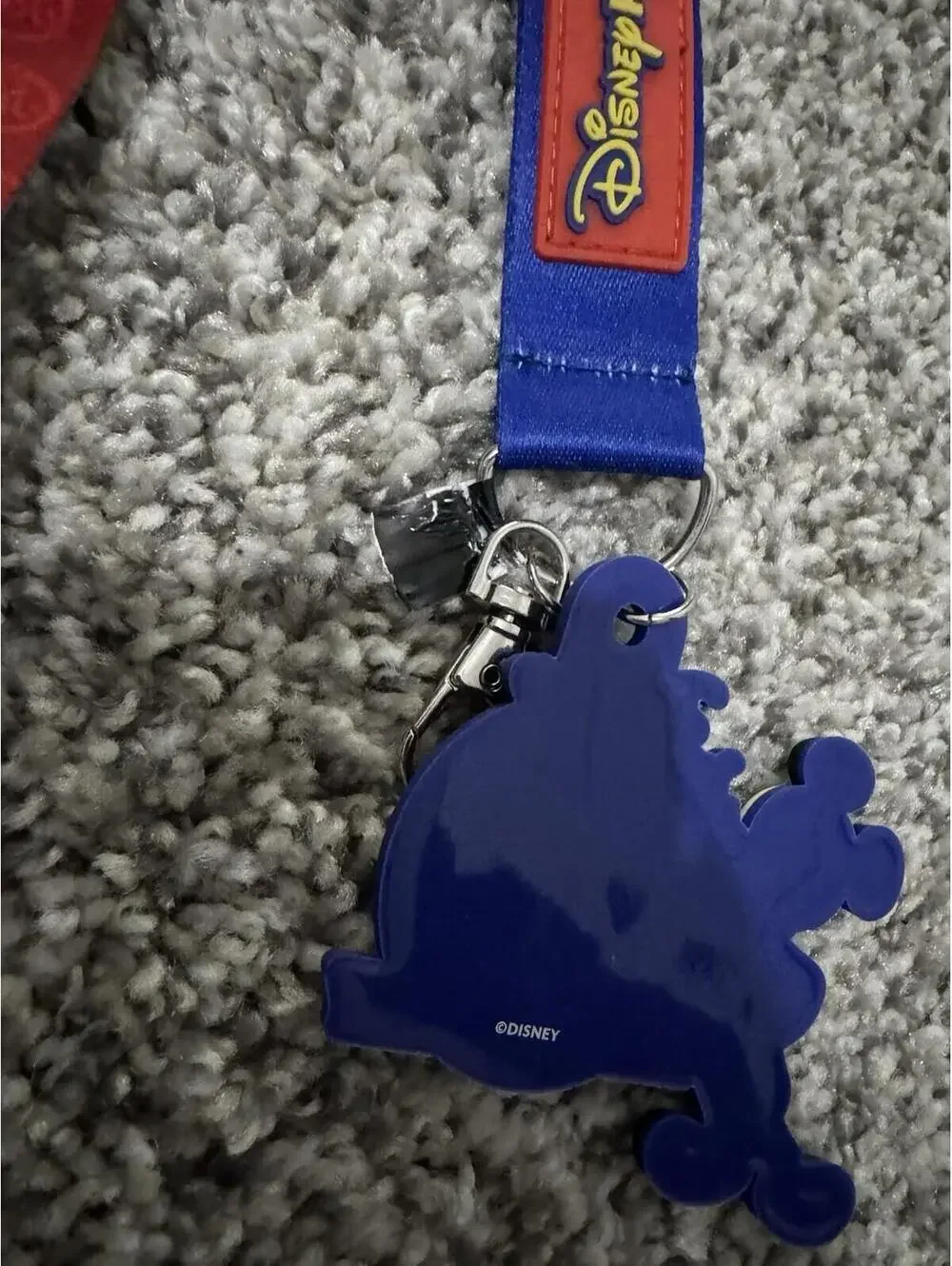 2025 Disney Parks 25th Anniversary Pin Trading Official Logo Lanyard